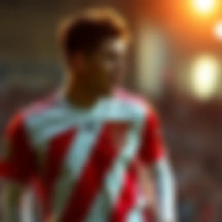 Mauro Icardi in action wearing the Galatasaray jersey