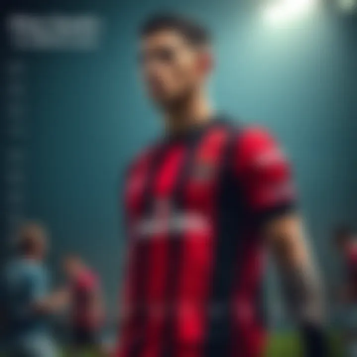 Chart showing price trends for Icardi jerseys