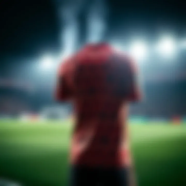 Intricate Design of Galatasaray's Third Kit Galatasaray's third kit design showcasing intricate details