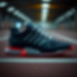 Gy6348 Adidas footwear showcasing innovative design elements.