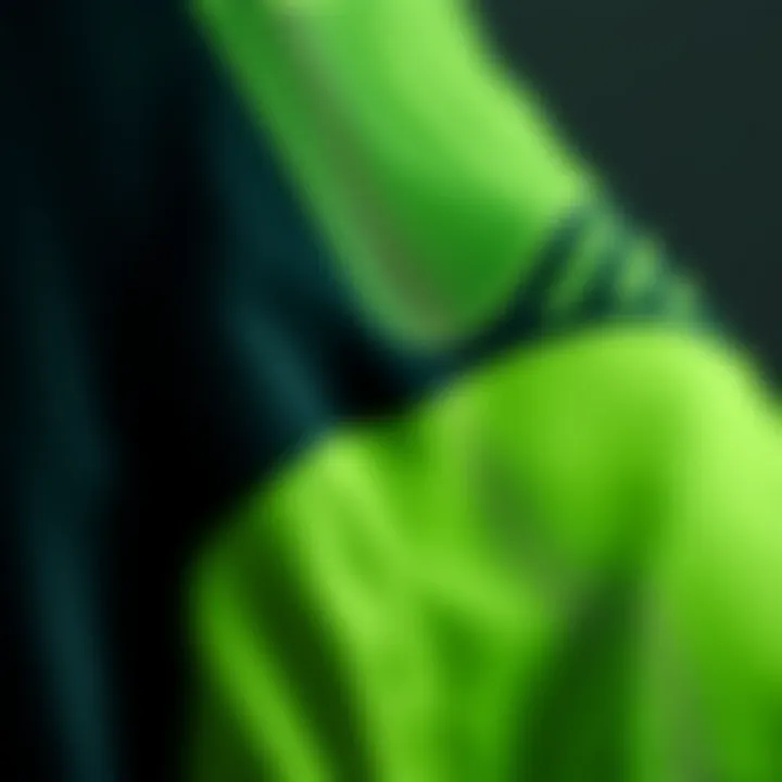 Detailed look at the upper material highlighting breathability and comfort