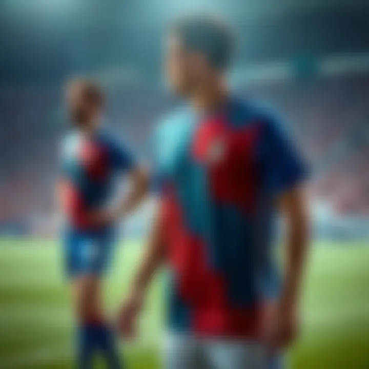 Design evolution of Italy's national team kit