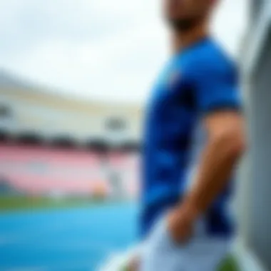 Influence of Italy's blue jersey on sports fashion