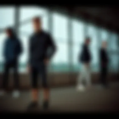 Stylish Athletic Ensemble A stylish ensemble showcasing Jack & Jones athletic wear