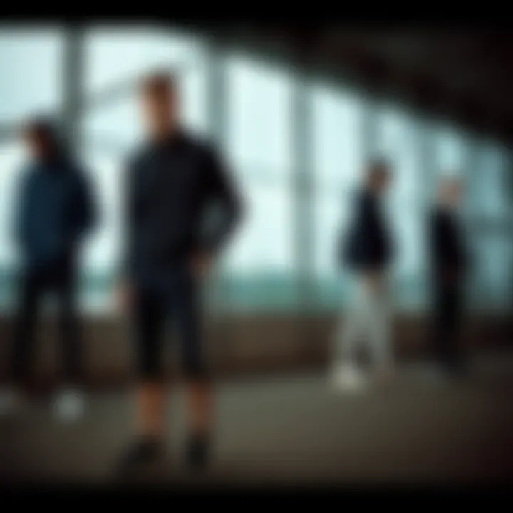 Stylish Athletic Ensemble A stylish ensemble showcasing Jack & Jones athletic wear