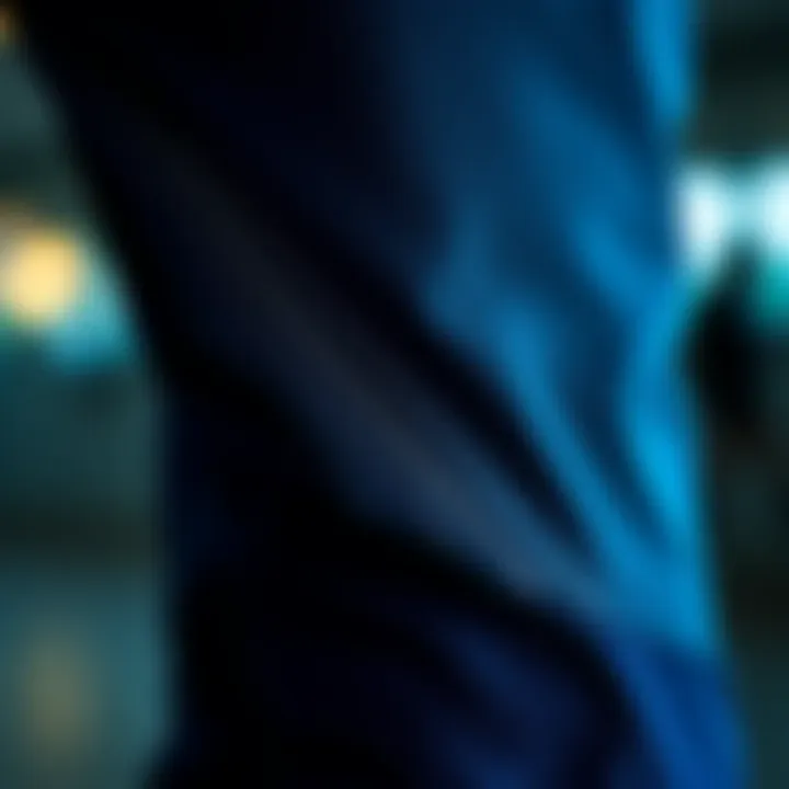 High-performance fabric used in athletic pants