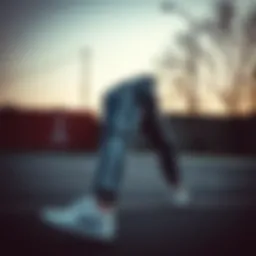 Stylish athletic pants showcasing modern design and comfort