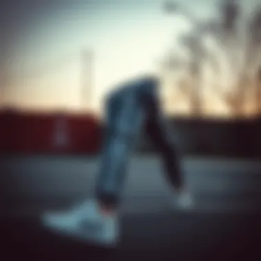 Stylish athletic pants showcasing modern design and comfort