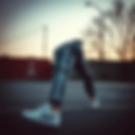 Stylish athletic pants showcasing modern design and comfort