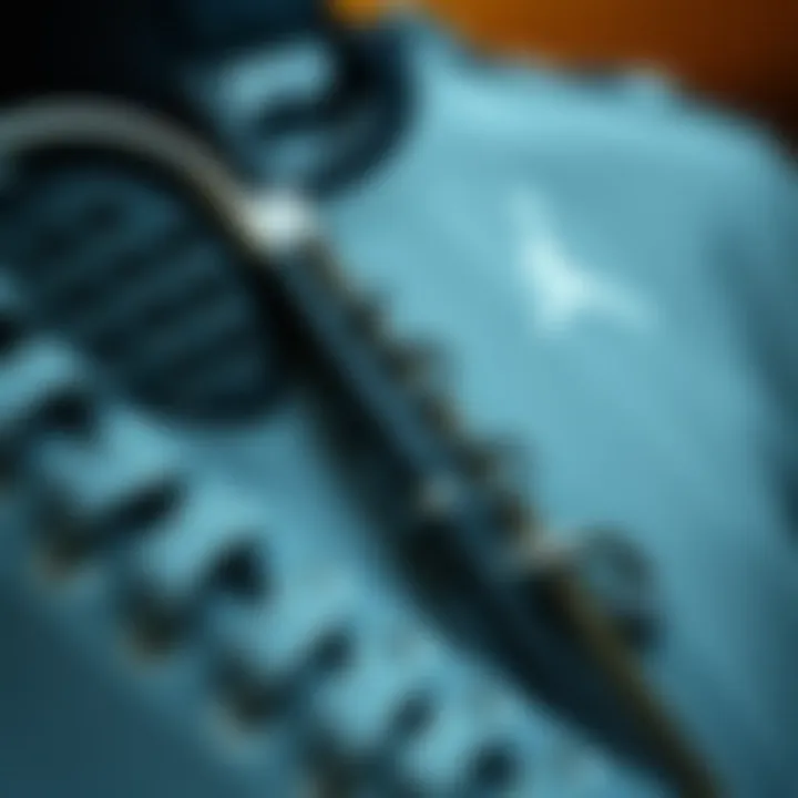 Premium Sports Gear Details A close-up of high-quality sports gear highlighting functionality and design.