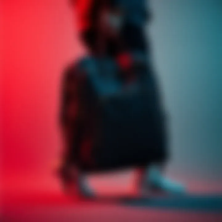 Durability and Style in Material Choice Material selection highlighting durability and style in sports bags