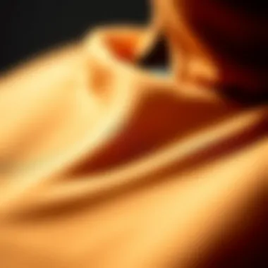 Close-up of advanced materials used in sports apparel