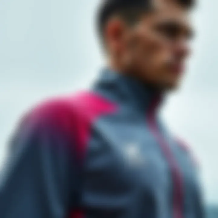 Highlighting design details of Kinetix Herbert Plus sportswear