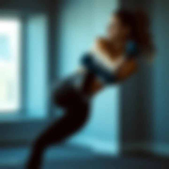 A girl engaging in sports wearing comfortable leggings