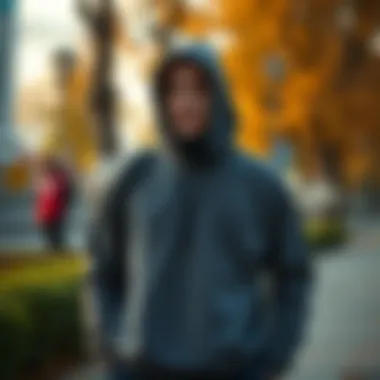 Layered Style: Sweatshirt for Various Occasions Layered sweatshirt outfit for different occasions