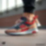 Elegant design of New Balance 530 showcasing its sleek lines and color combination