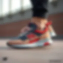 Elegant design of New Balance 530 showcasing its sleek lines and color combination