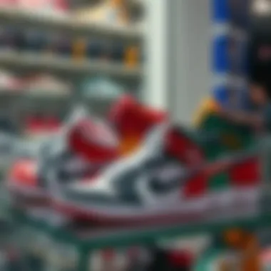 Collection of Nike Air Jordan Models Collection display of different Nike Air Jordan models including Mavi Siyah