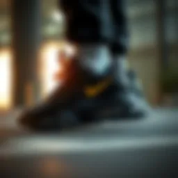 Dynamic Nike sneaker design showcasing versatility