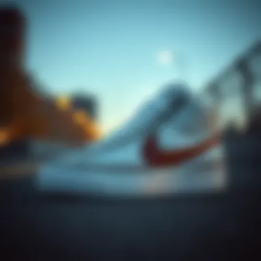 Nike Blazer Low showcasing its stylish design