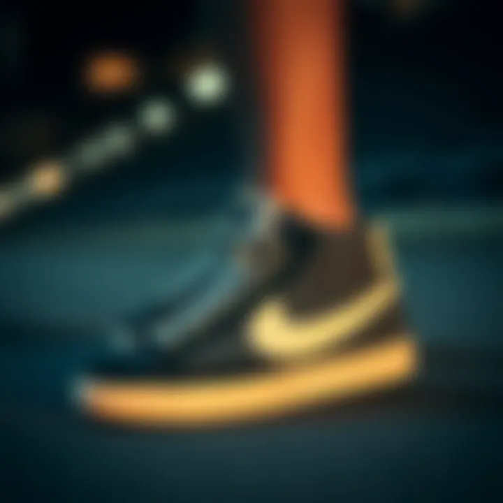 User testimonials featuring Nike Blazer Mid '77 VNTG in action