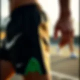 Comfortable Nike shorts designed for athletic performance