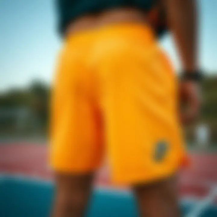 Versatile Nike Shorts Versatile Nike shorts highlighting modern fashion trends