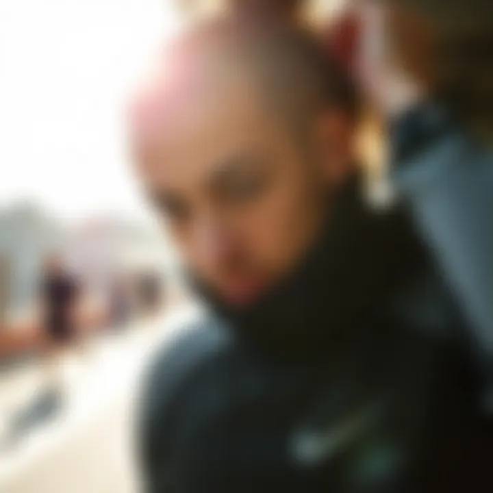 Performance Unleashed: Nike Functional Sportswear Athlete showcasing functionality of zippered sportswear