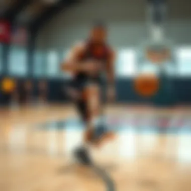 Athlete demonstrating the performance capabilities of the Nike Jordan Why Not 6 on the court