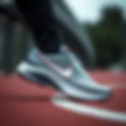 Sleek design of Nike Quest 3 showcasing its aerodynamic features