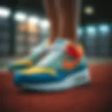 Vibrant Nike shoes showcasing diverse color options