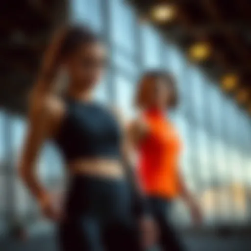 Innovative Nike women's activewear showcasing style and comfort