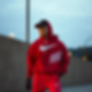 Stylish Nike athleisure outfit blending fashion and functionality