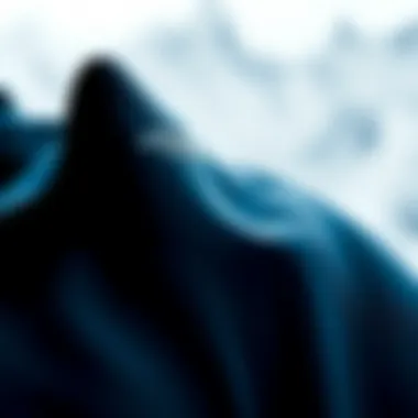 Innovative Fabric: The Technology Behind Summit Series Performance Close-up of the advanced fabric technology used in North Face Summit Series