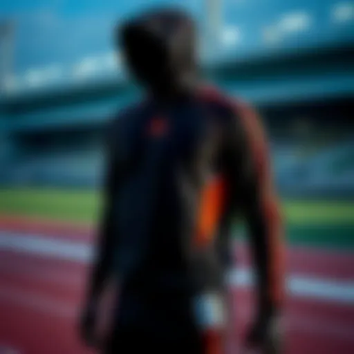 Modern Athletic Apparel Athletic apparel showcasing modern design elements