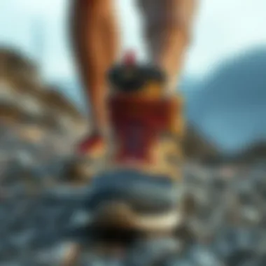 Comparison of various outdoor footwear styles