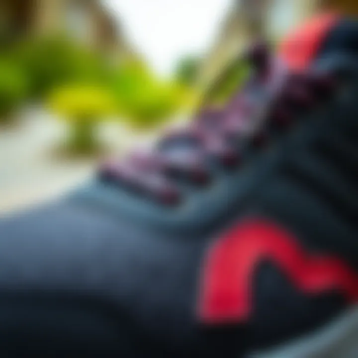 Quality Materials of Ozweego Footwear Close-up of the materials used in Ozweego footwear