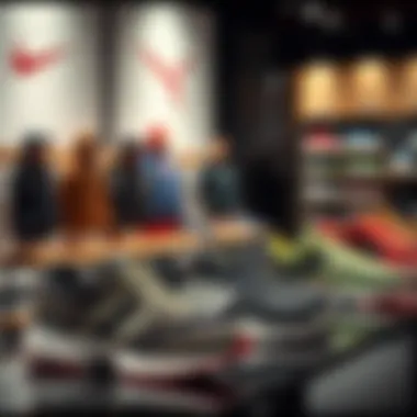 Showcasing the Pierre Cardin Sports Footwear Collection Collection display of Pierre Cardin sports footwear