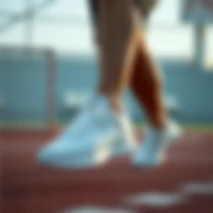 Athlete Performance with Pierre Cardin Sports Shoes Athlete in action wearing Pierre Cardin sports shoes