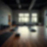 A Calm Pilates Environment for Beginners A serene Pilates studio with mats and equipment