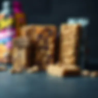 Caloric comparison of various protein bars