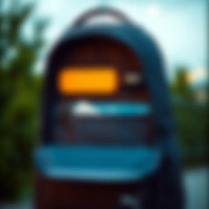 Functional compartments of the Puma Academy Backpack