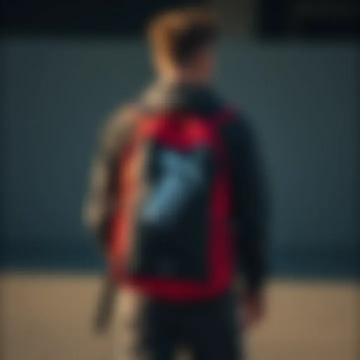 Puma Academy Backpack paired with sporty attire