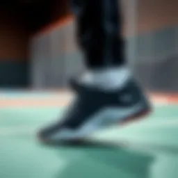 Sleek design showcasing the Puma Court Ultra Lite in action on the court