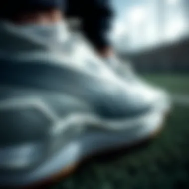 Close-up of Puma Court Ultra Lite technologies and materials