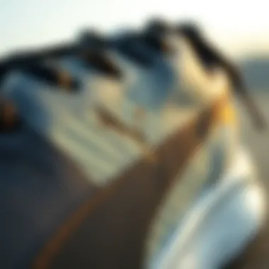 Material Quality of Puma Flyer Flex Close-up of Puma Flyer Flex highlighting material quality