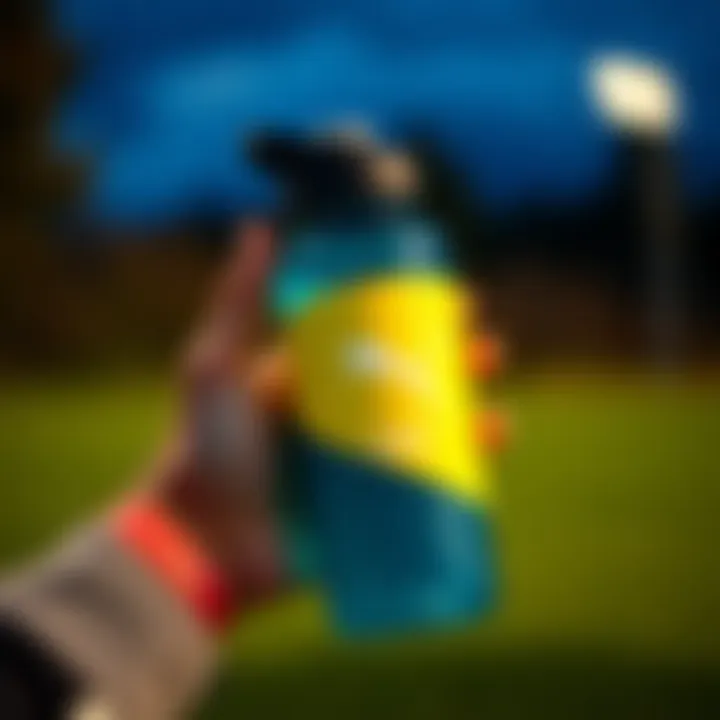 User experience showcasing ease of use of Puma water bottle