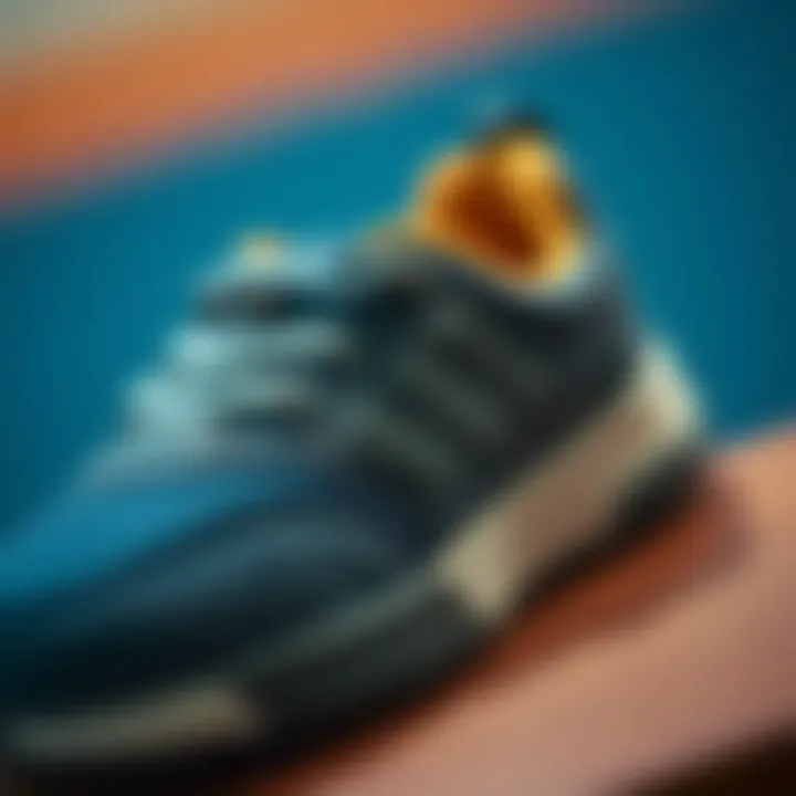 Close-up of a high-quality children's shoe emphasizing materials and craftsmanship.