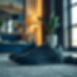 Elegant Reebok footwear displayed in a stylish setting.