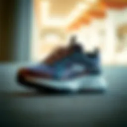 A pair of Skechers D LUX Walker shoes showcasing their sleek design.